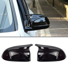 Paar Spiegelkappen Außenspiegel Gehäuse Glanz Schwarz Für BMW X5 E70 X6 E71 E72