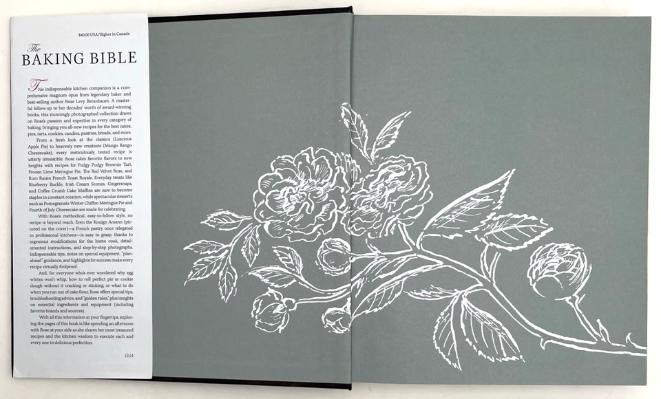 The Baking Bible - Illustrated Hardcover Rose Beranbaum - Clean Very Good 2014 Foto 4 de 4