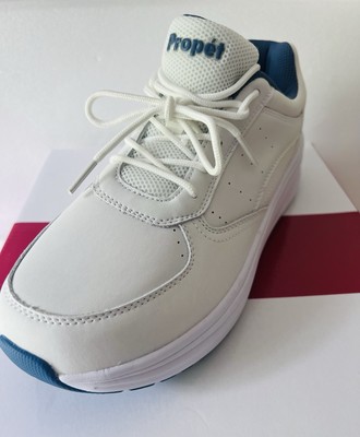 Propet Ultima Walking Womens Size 10 XX (4E Wide) White Sneakers Ortholite Shoes