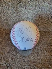 Signed Autograph Baseball Blake Snell (Dodgers), Zach Levine (Sacramento Kings)
