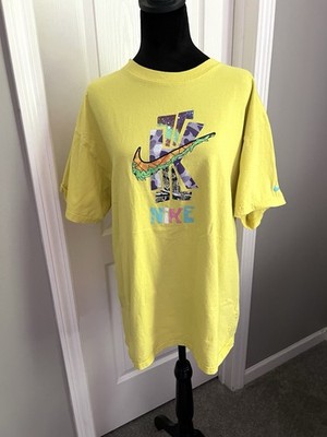 Nike Kyrie Irving Spongebob Yellow What The Graphic T-Shirt Mens Size Medium