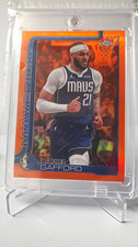 ​2025 Topps Chrome Daniel Gafford Orange Refractor 21/25 JERSEY MATCH Mavs SSP