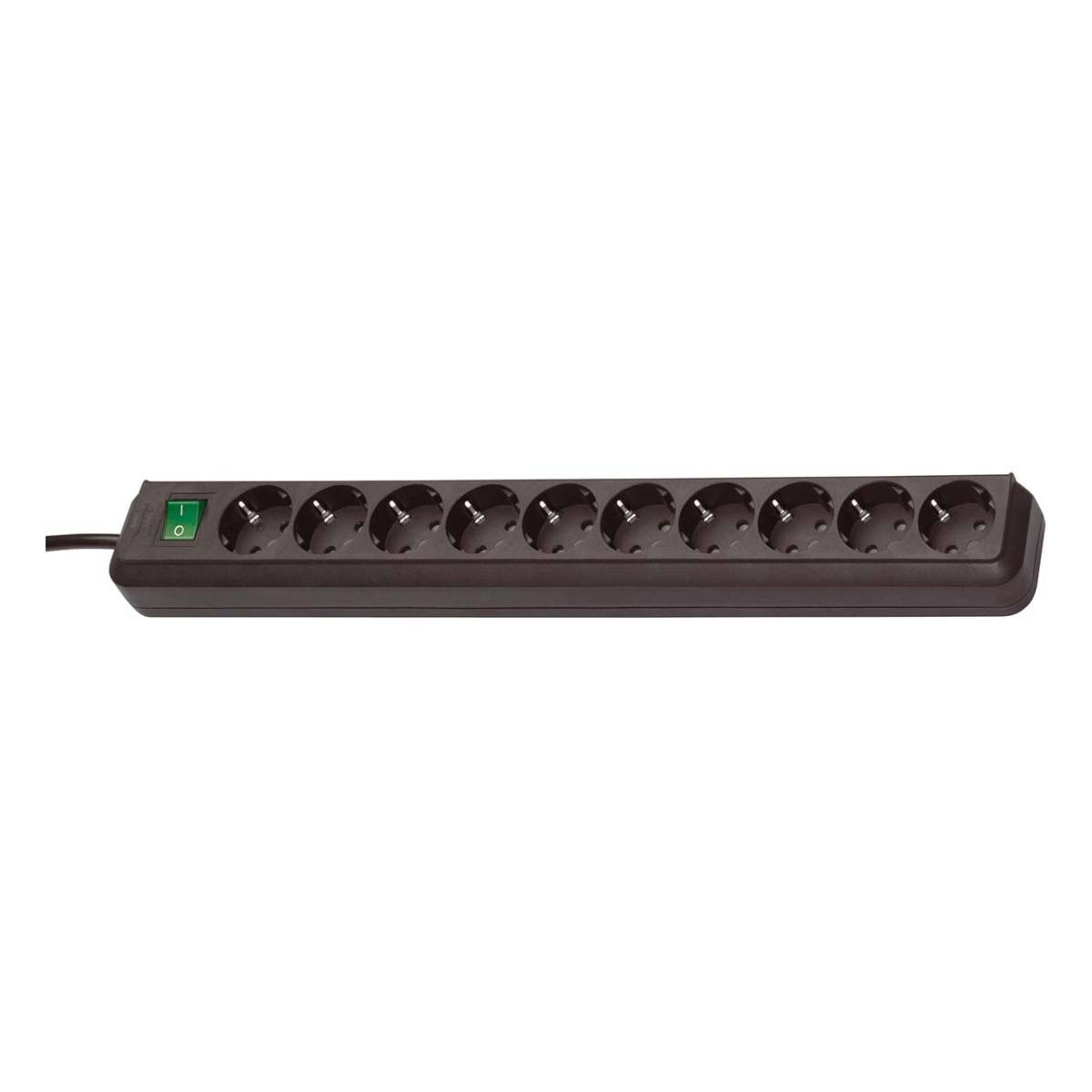 Prise multi-prise avec 10 douilles type F Brennenstuhl Eco-Line rallonge