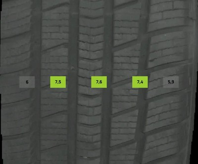2x Allwetterreifen 205/60 R16 96v Radar Dimax 4 Season DOT 4924 7mm