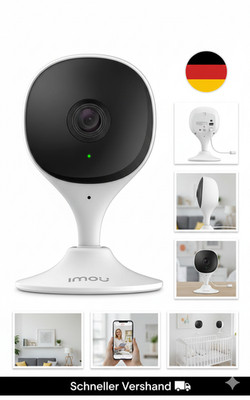 Imou Überwachungskamera Wifi Indoor Ip-Kamera Baby-Sicherheit 1080P Mit Nachtsic