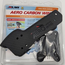 XLAB Aero Carbon Wing Rear Bicycle Water Bottle Cage Mount Carrier Only OPEN