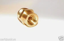 1" -  20 Fuel Inlet Fitting Rochester 2B 4B Carburetor OEM #7024281 Brass Nut