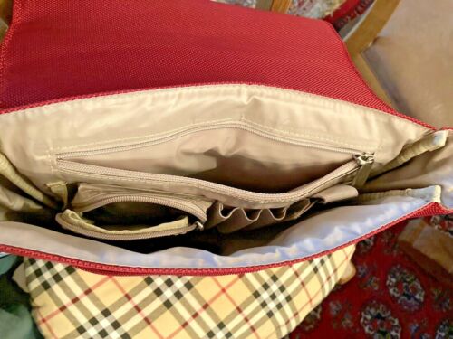 Brics Pininfarina Messenger, Business Bag, Rot, NEU - Bild 6 von 7