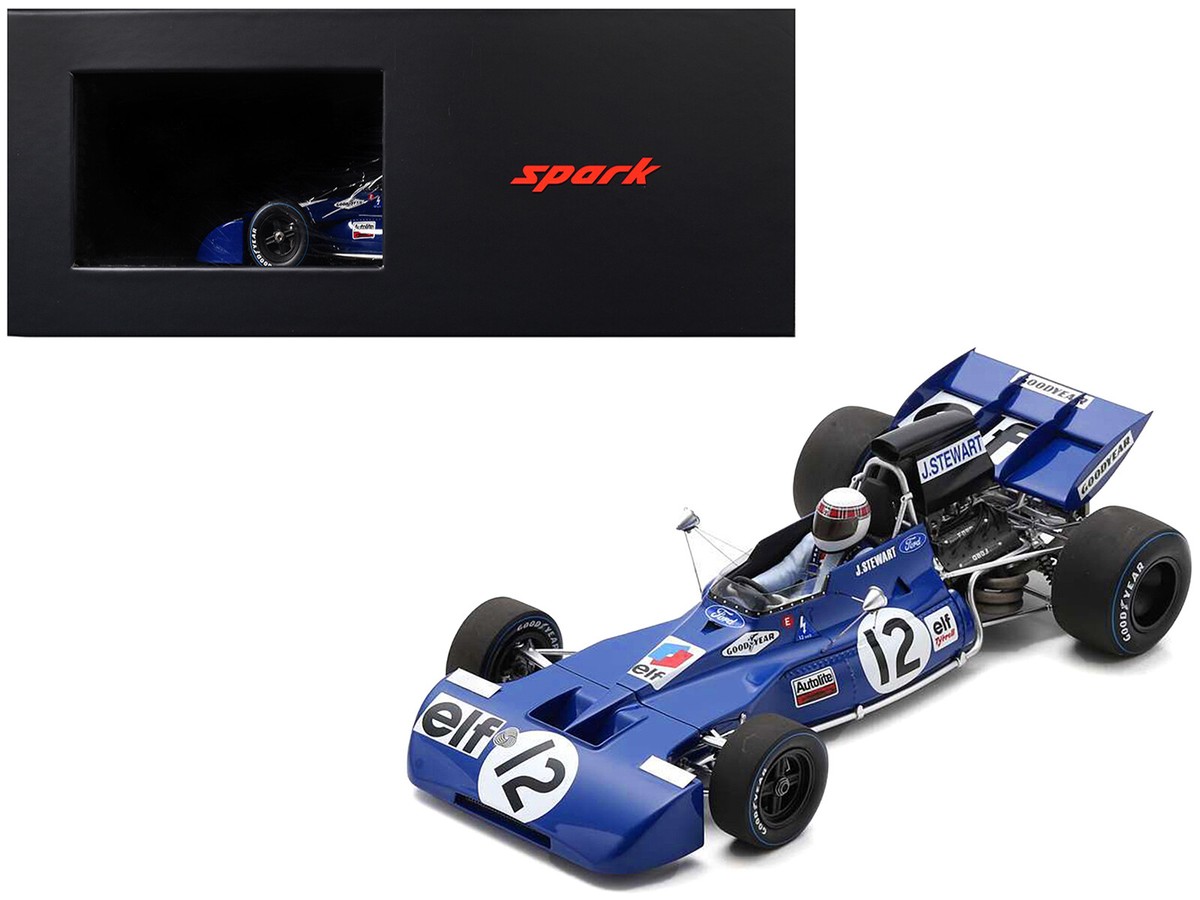 Tyrrell 003 #12 Jackie Stewart F1 British GP 1971 Acrylic Tyrrell 003 #12 Jackie Stewart F1 British GP 1971 Acrylic