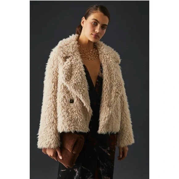 【美品】Herlipto Double Breasted Shaggy Coat herlipto ◼︎Double Breasted Shaggy Coat ¥38,000(tax in