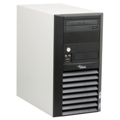 Fujitsu Esprimo P2520 Intel 2GHz 4GB 180GB SSD DVD-RW Win7 Pro Midi-Tower