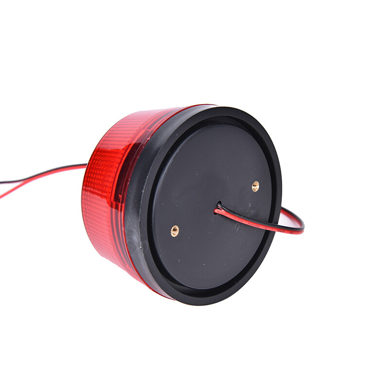 Blue Red 12V LED Security Alarm Strobe Signal Warning Flashing Light
