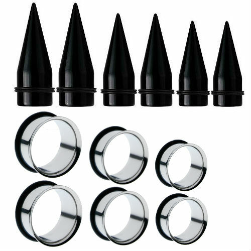 LARGE SIZES-BIG EAR STRETCHING KIT-EAR TAPERS &PLUGS-CHOOSE SIZES UP TO 1 INCH - Picture 7 of 7