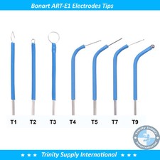 BONART ELECTRODE SET OF 7 TIPS FOR THE ART-E1 Electrosurgery.