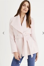 Bnwts Phase Eight Nicci Coat In Pink Size 16 Was £189