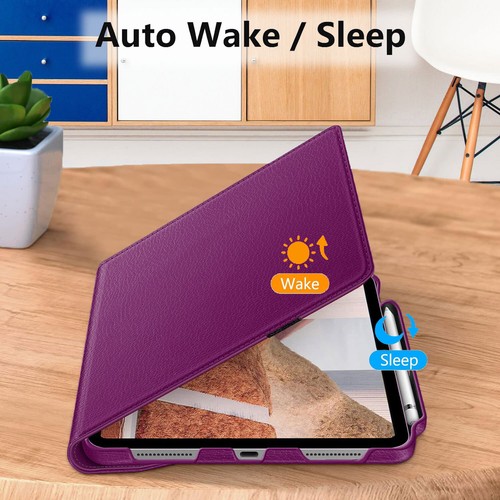 Rotating Smart Stand Case for iPad 11th, 10th Generation 11" & 10.9" 2025-2022 - Picture 107 of 143