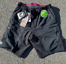 Endura Women's Hummvee Short II With Liner Mountain Biking Black E6106BK