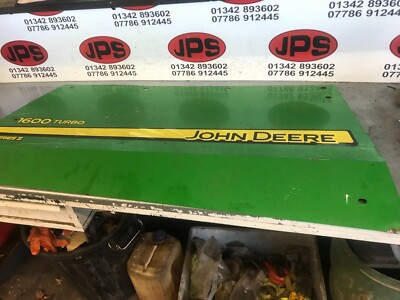 O/S Metall Motor / Maschinenverkleidung X John Deere 1600T WAM Mäher / Yanmar 80£ + MwSt