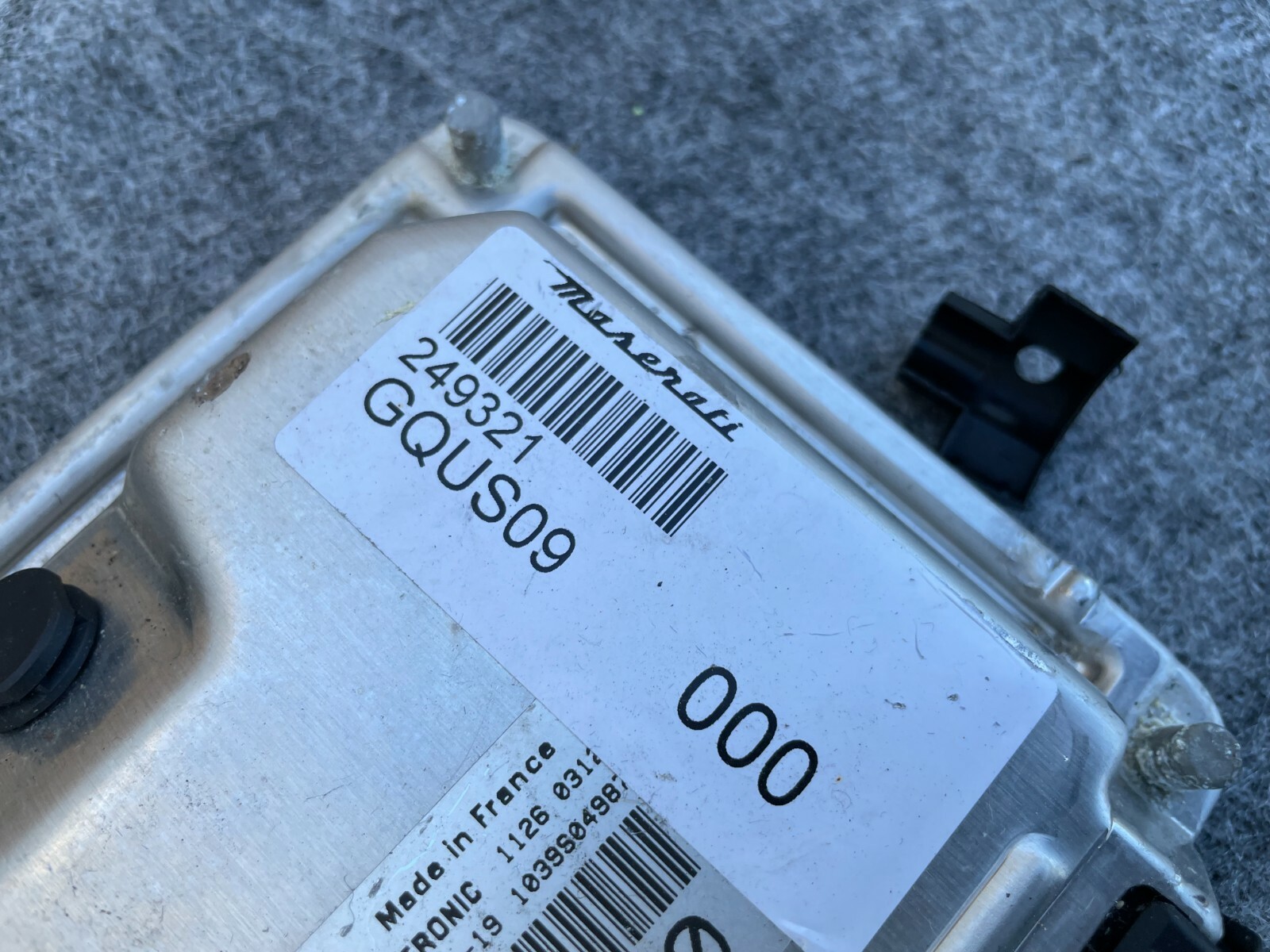 ENGINE COMPUTER ECU ASSEMBLY 51K 05-09 MASERATI QUATTROPORTE 4.2L M139