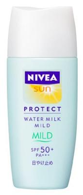 NIVEA SUN Protect Water Milk Mild SPF50+ PA+++ 30ml Japan