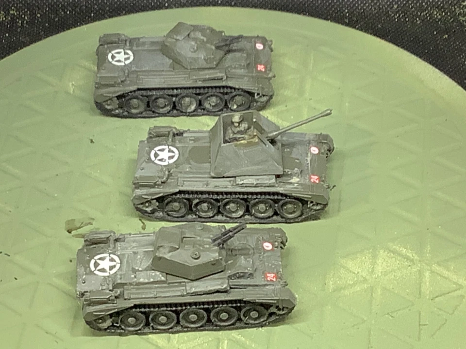 15mm Painted  British Crusader SPAA Plt - Image 4 of 4