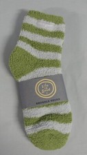 LIFE IS GOOD BOOTIES BLUE GREEN STRIPE BRAND NEW GIFTABLE EXCELLENT CONDITION
