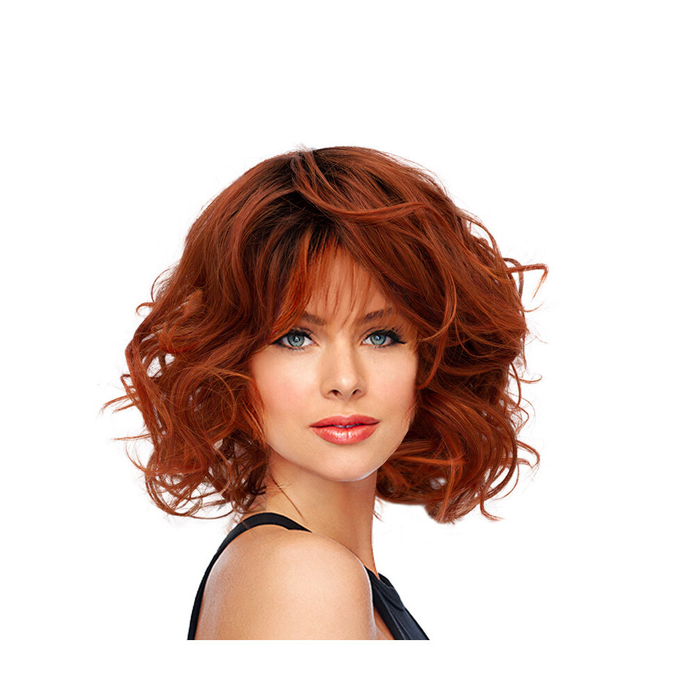 Hairdo On The Edge Peluca rojo fuego