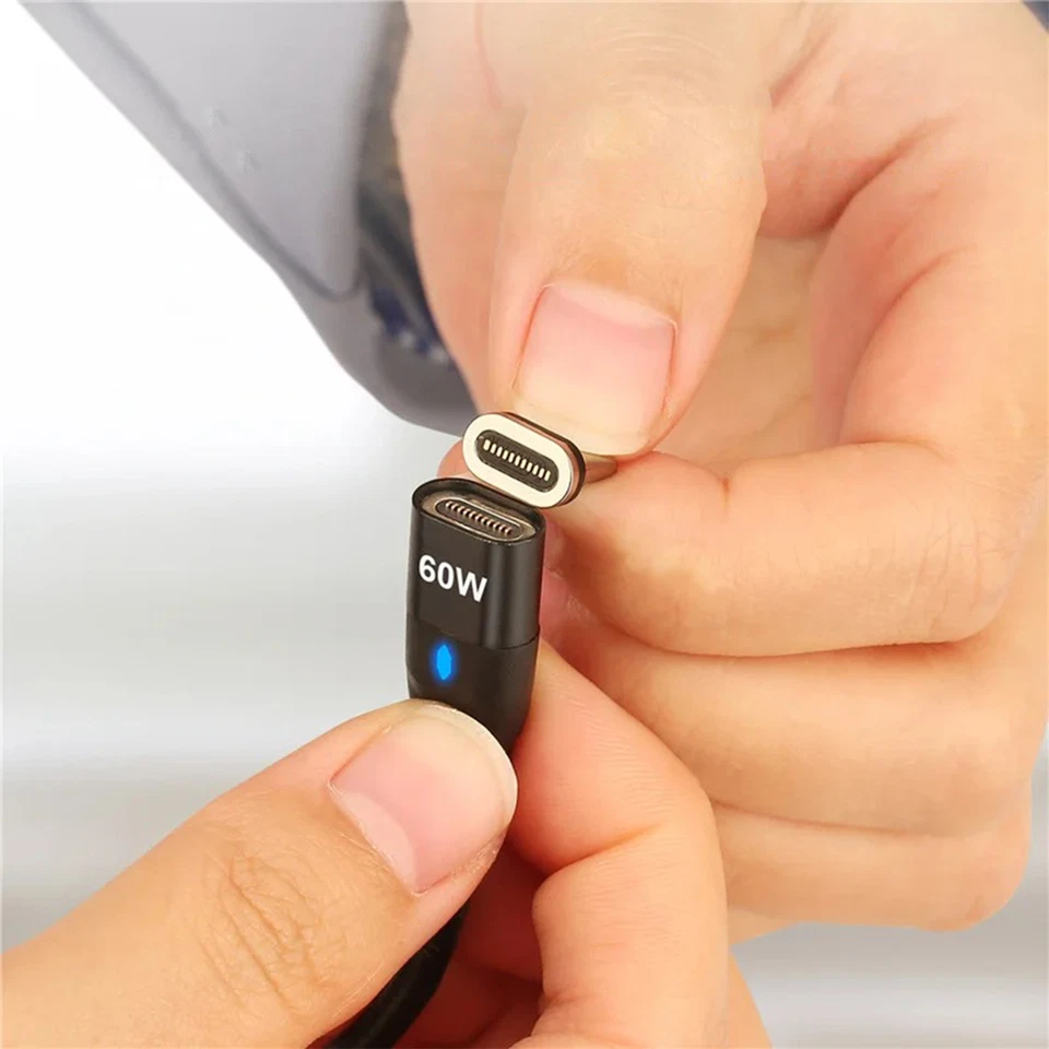 Cavo USB magnetico, Tipo-C, iPhone 2 in 1, Ricarica rapida, iPhone, Samsung - Immagine 4 di 4