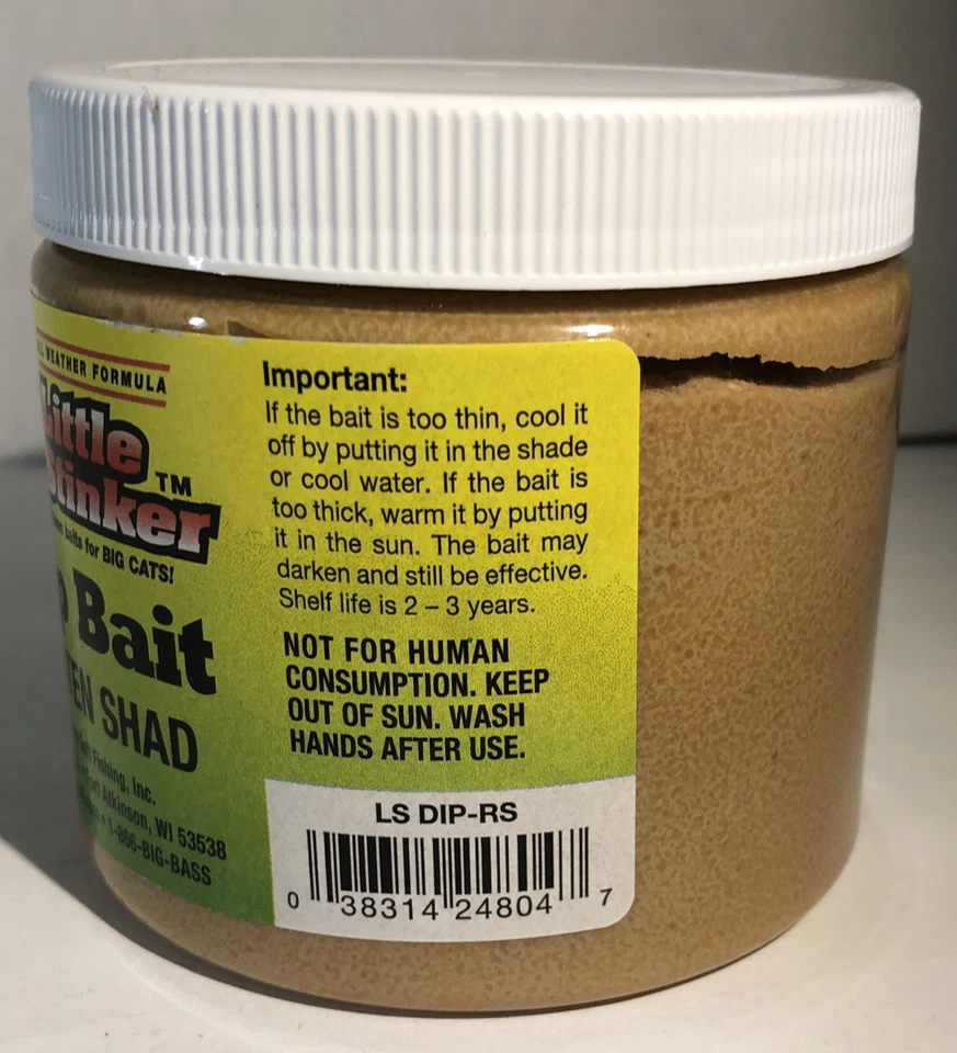 ¡Famoso Raro! Tío Josh Little Stinker 'Sábalo Podrido' Dip 1ea 14oz Tarro-ENVÍO N24HRS Foto 3 de 4