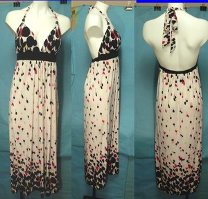 multicolor maxi dress