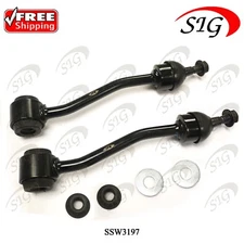 Front Stabilizer Sway Bar Links for Jeep TJ 1997-2006 2Pc - Link With 1 Stud(s)