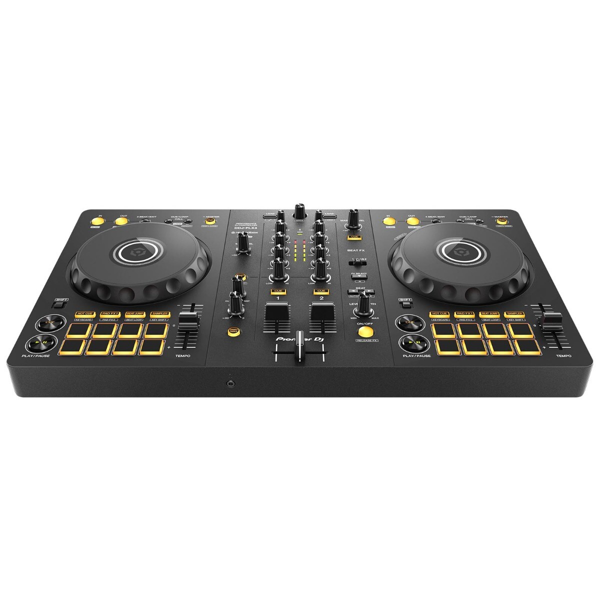 Pioneer DDJ-FLX4 2-Channel Serato Rekordbox DJ Controller w Pioneer DDJ-FLX4 2-Channel Serato Rekordbox DJ Controller w
