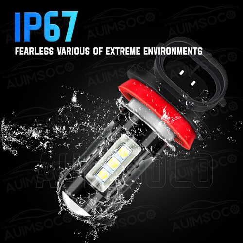 2pcs H11 LED Bombillas Antiniebla 6000K Blanco Kits Para Toyota RAV4 2006-2019 - Picture 5 of 8