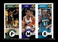 1996-97 Collector's Choice #M168/M155/M99 Perkins / Manning / Rice