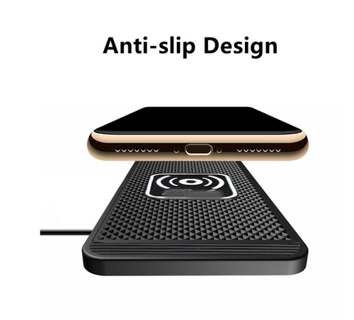 Wireless Car Phone Charger Fast Charging Pad Mat Fit For Apple iPhone Samsung - 第 16/17 張圖片