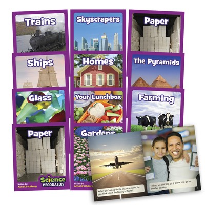 Junior Learning Science Decodables Phase 5 Non-Fiction Educational Learning Set
