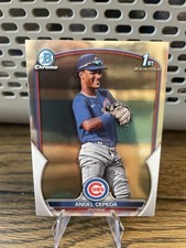 2023 Angel Cepeda Bowman Chrome Prospect 1st Bowman Chicago Cubs Future Star