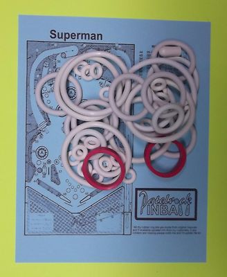 1979 Allied Leisure Star Shooter Pinball Machine Rubber Ring Kit