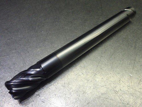 Widia/Hanita 5/8" 5 Flute Carbide CR Endmill .12" R 5VNE16026EV WS15PE (LOC3338A - Picture 2 of 4
