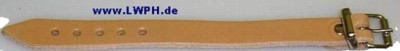 6 Blankleder Lederriemen Natur Rollschnalle 30 x 1,4 universell einsetzbar #LWPH