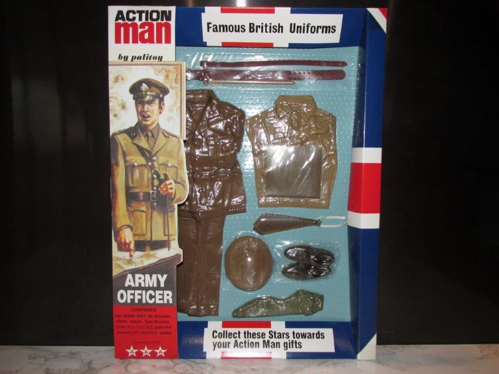 Action Man 40th Army Officer Uniform UK