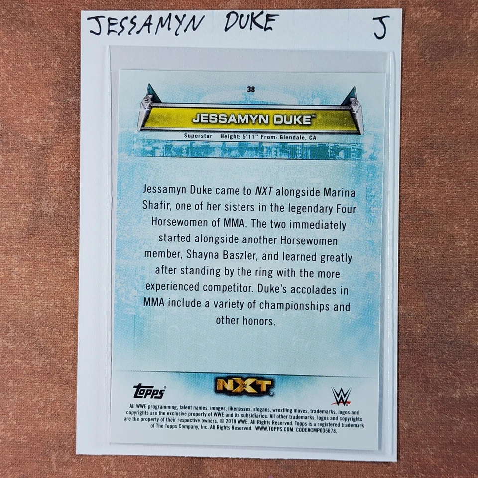 5-02-12 PWE . wwe wwf world wrestling entertainment federation . JESSAMYN DUKE - Image 2 of 2