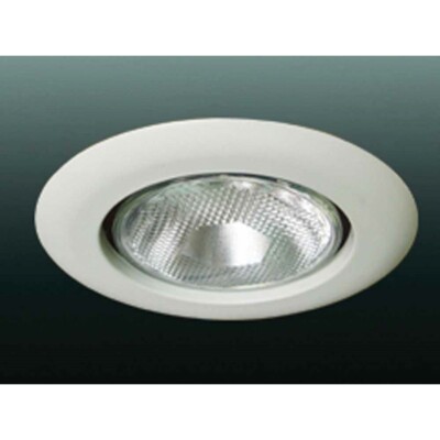 Volume Lighting White Recessed Open Trim, White - V8035-6
