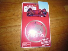 New  Bowtie  Milestone Stickers Set "My 1st Christmas" Baby Boy