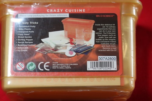 Crazy Cuisine - Domestic Science Kit - Exciting Experiments - Vintage - NEW - Picture 3 of 5