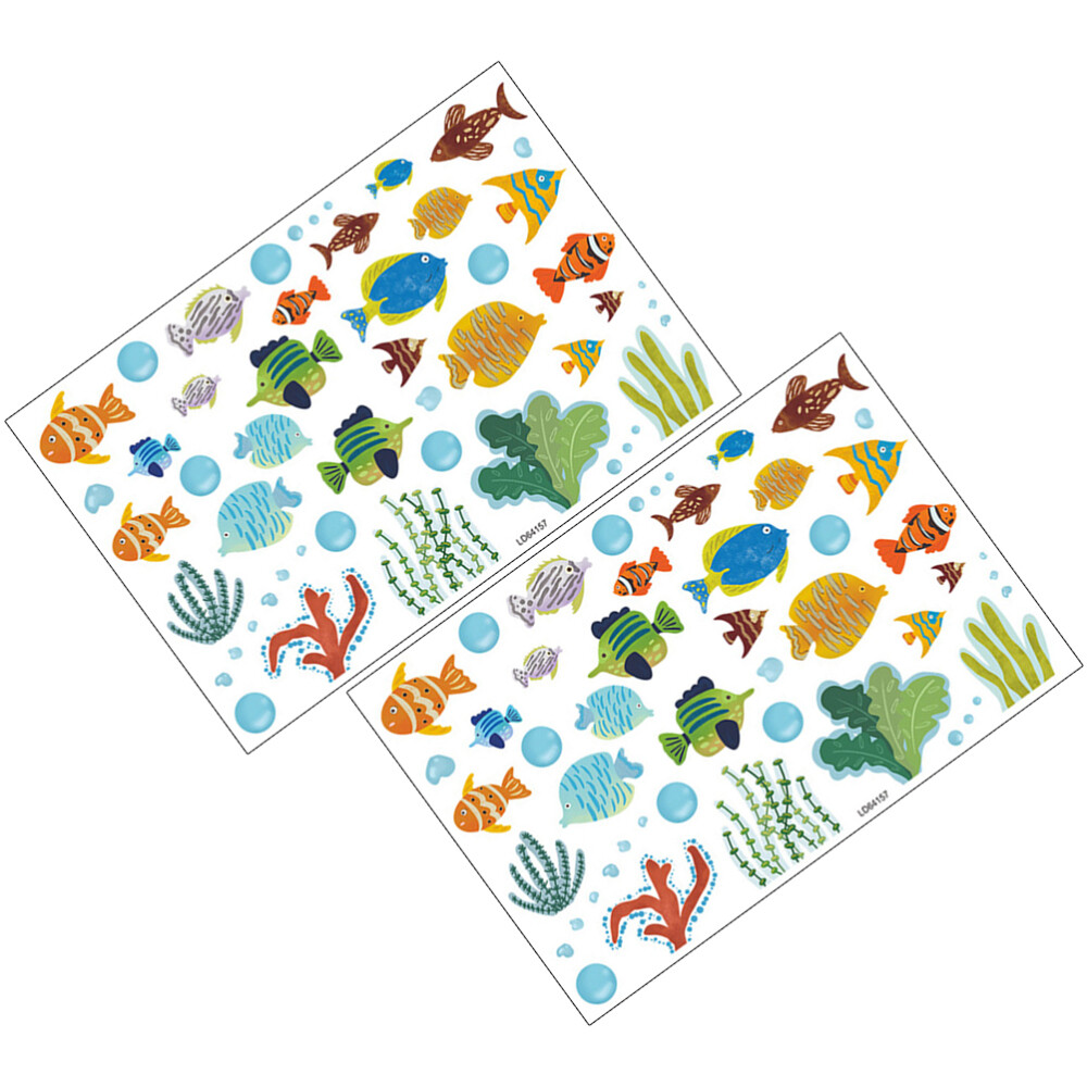 6 Sheets Pvc Decorative Wall Stickers Baby Room for Bedroom Aesthetic