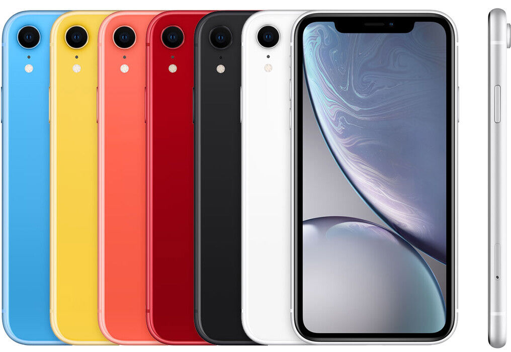 Apple iPhone XR - 64GB 128GB 256GB - All Colors - Very Good Condition