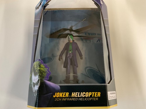 JOKER HELICOPTER 2CH INFRARED REMOTE CONTROLLED Heath Ledger Batman dark knight - Picture 5 of 6