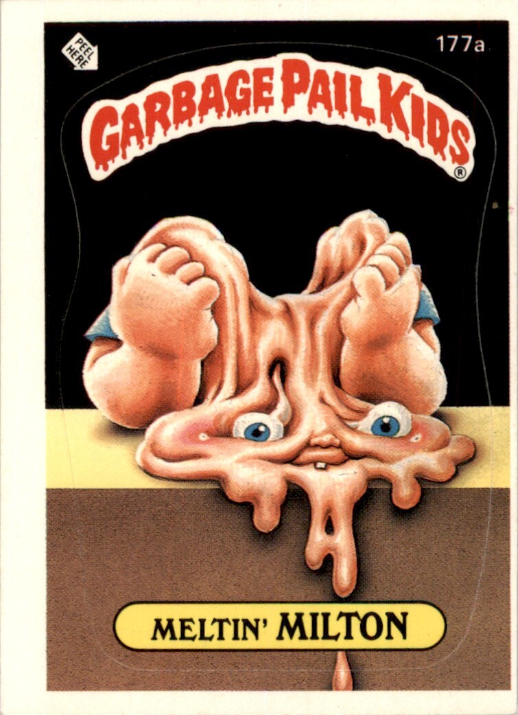 超希少 GANCRAFT 初代killers MELT 中古美品 MELTING MELVIN 2019 GARBAGE PAIL KIDS REVENGE OF THE HORROR-IBLE