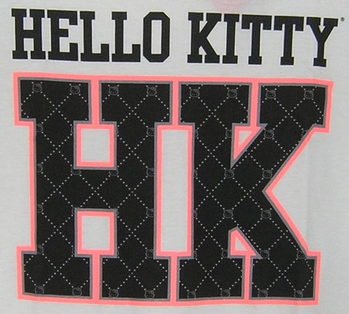 Hello Kitty Tee V-Neck Jersey LADIES SIZE X SMALL XS NWT - Picture 2 of 2